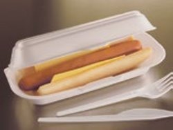 Warmhaltebox Hot-Dog, weiß, 500 Stück