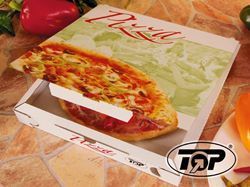 Pizzakarton 28x28x3 cm, Vegetale, 200 Stück