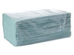Papierhandtücher 2-lagig grün comfort, 25x23cm, 3200 Blatt