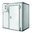 Kühlzelle 256x256cm mit Kühlaggregat